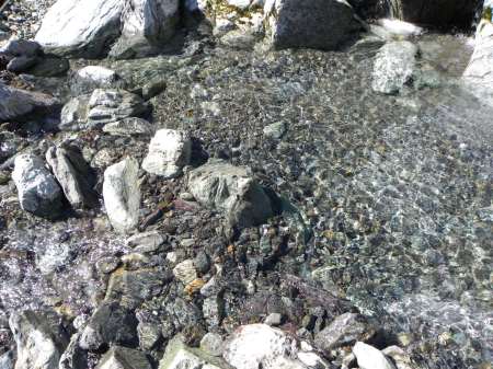 crystal clear spring water