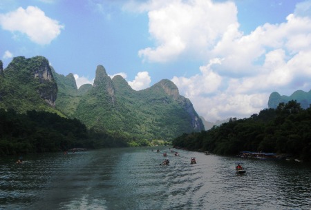 Cruising Li River